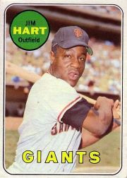 1969 Topps Baseball Cards      555     Jim Ray Hart